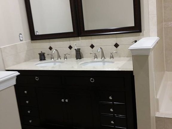 Master bath remodel