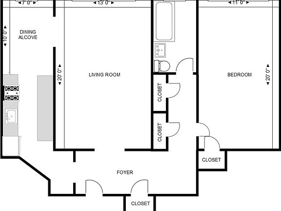 2nd image of 900 W End Ave APT 4E