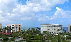 View of Gulf from balcony