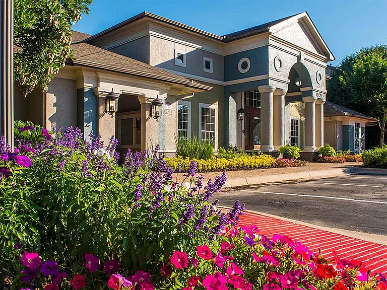 Exterior building photo of Griffis Lakeline Station in Austin, Texas.