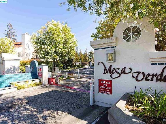 1 of 2 security gates in the Mesa Verde complex