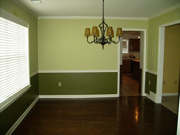 Formal Dining Room with hardwood floors