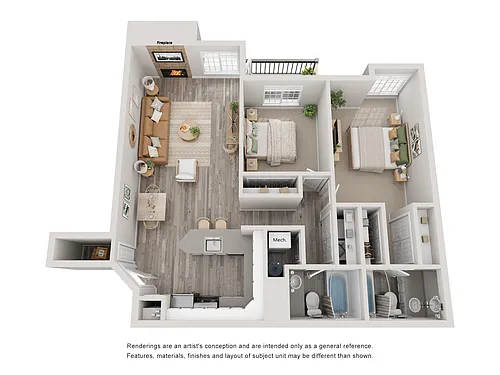 Floor plan Peak