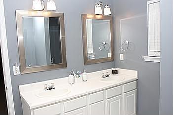 Dual Sinks in Master Bath