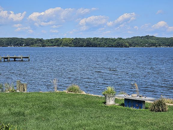 view looking up the river