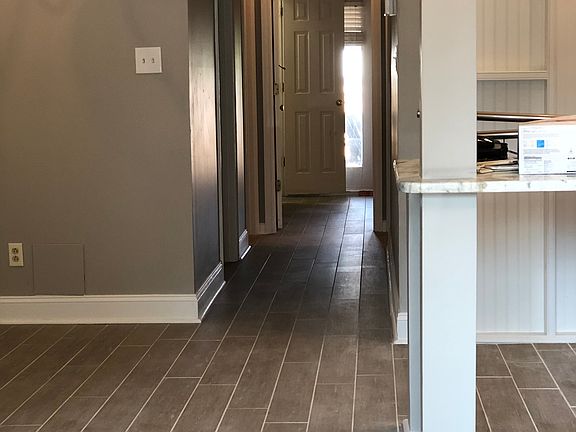 Looking down the hall