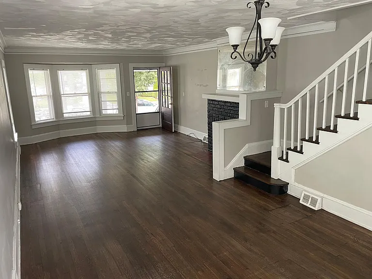 1st floor looking from Dining room into Living room