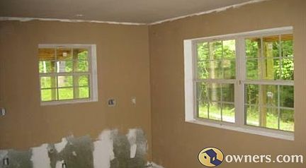 Kitchen with all plumbing and electrical