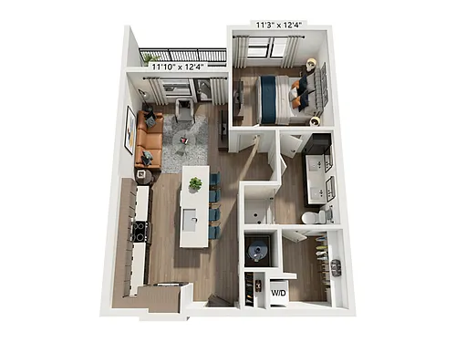Floor plan A12