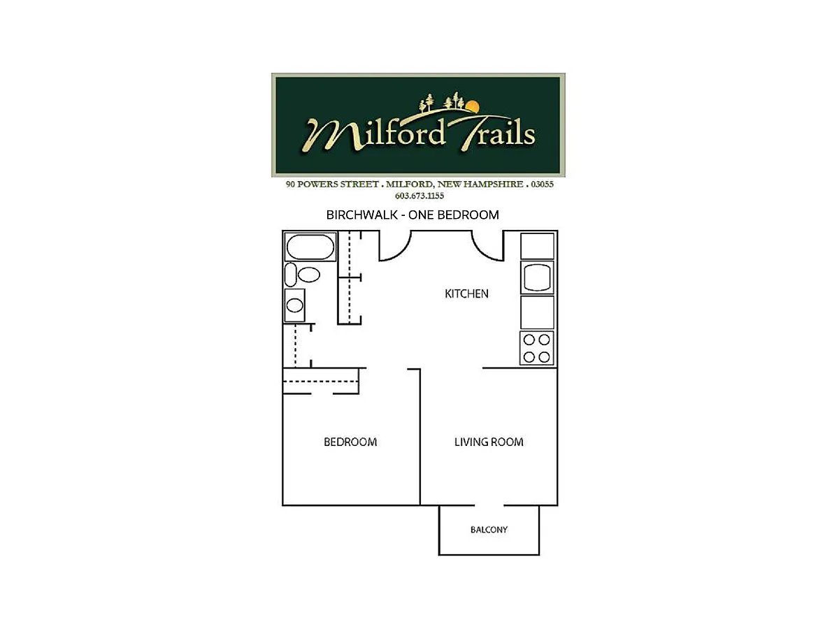 Floor plan Birchwalk