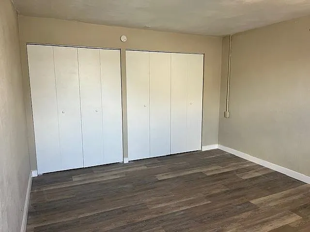 bedroom (closet doors)