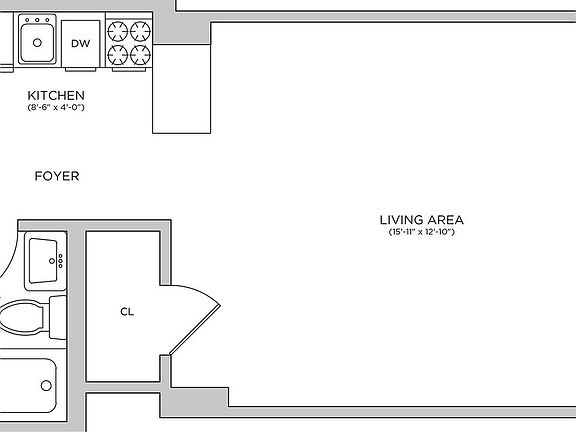2nd image of 208 W 23rd St APT 1103