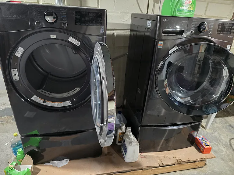 LG top of the line laundry
