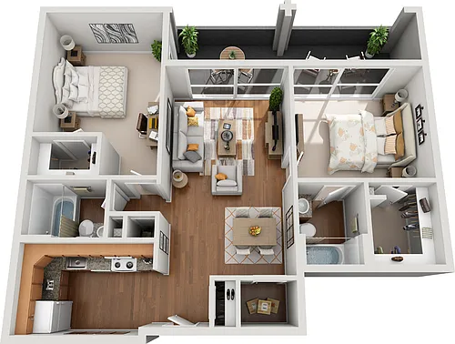 Floor plan 2H