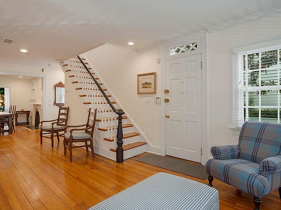 Open floorplan. Beautiful original wide plank hardwood floors.