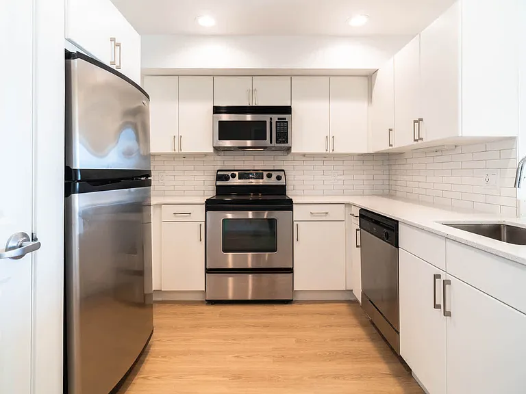 Kitchen with Stainless Steel Appliances