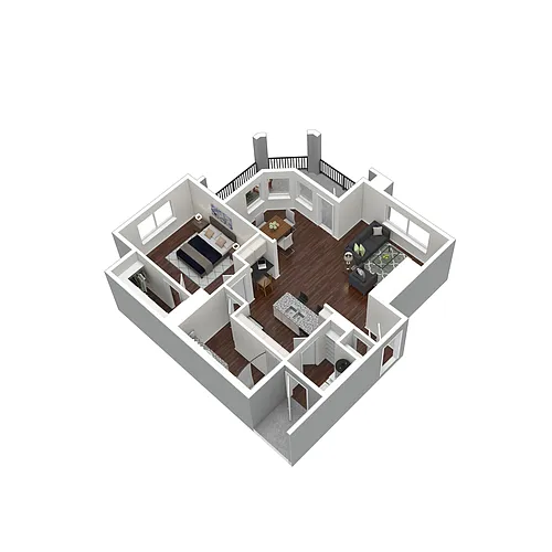 Floor plan The Bear Creek