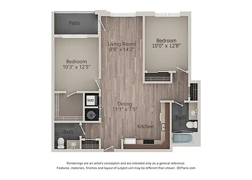 Floor plan B2