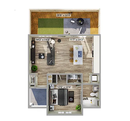 Floor plan The Haven