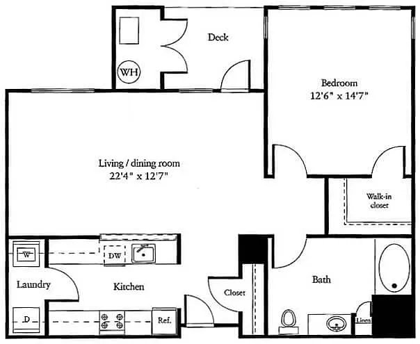 Floor plan A1C