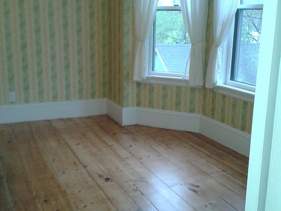 wide pine floors throughout