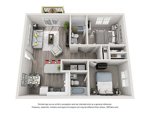 Floor plan Coral