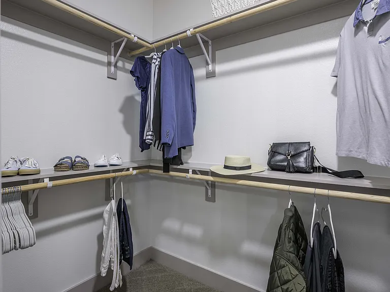 Large custom closets