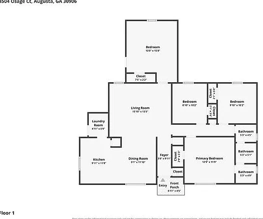 4 bed, 1.5 bath, 1425 sqft, $1,495 — Photo 2