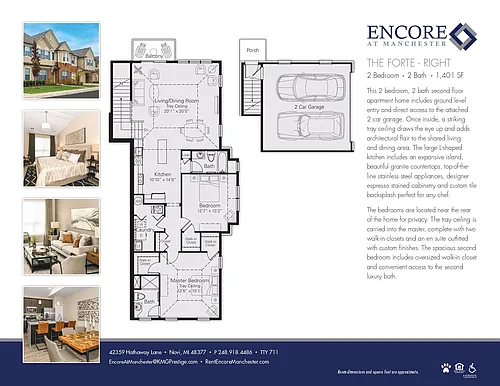 Floor plan Forte