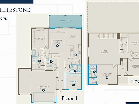 Whitestone 01400 Floor Plan