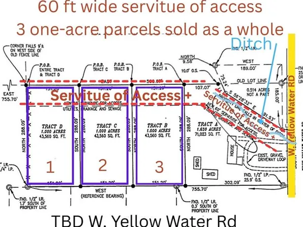 W Yellow Water Rd, Hammond, LA 70403