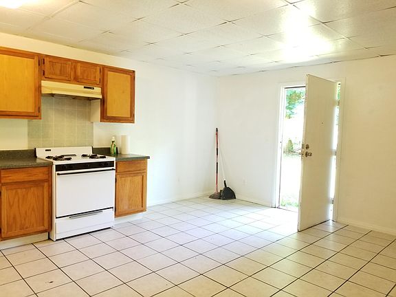 Open living room and kitchen