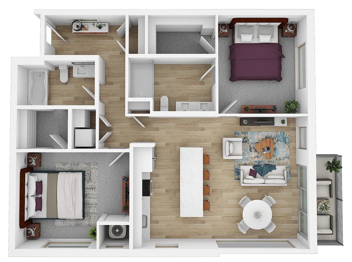 Floor plan D4 - Penthouse