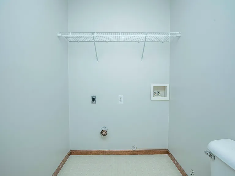 downstairs bath/laundry