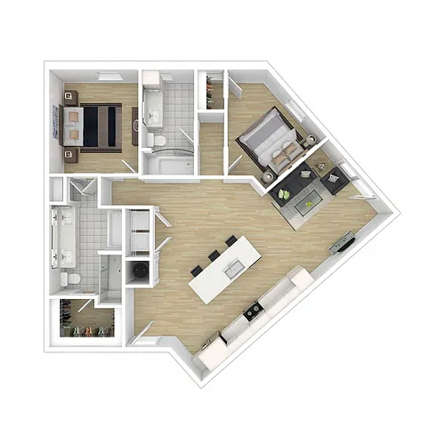 Floor plan B7