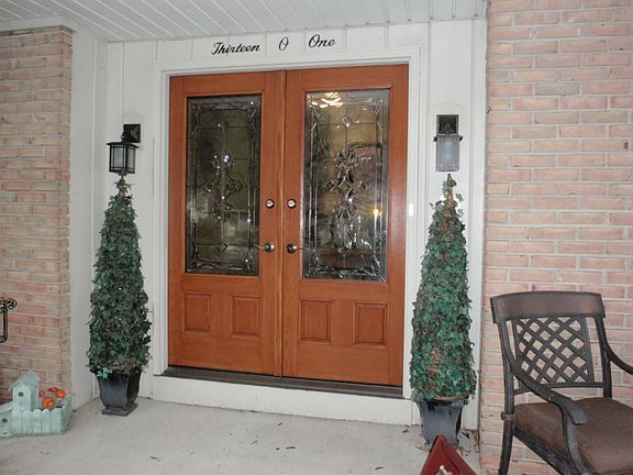 A Closer Look at the Beautiful Double Entry Door.