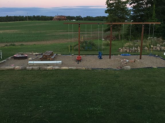 Awesome 12’ high swings 
