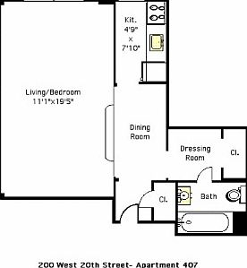 2nd image of 160 7th Ave #407