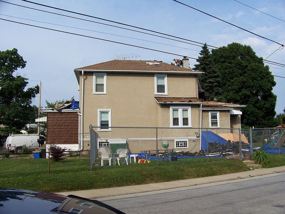 new roof as it was put on