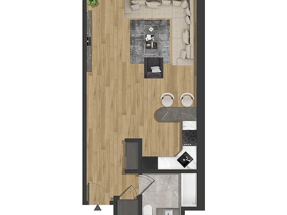 2nd image of 535 Classon Ave #102A