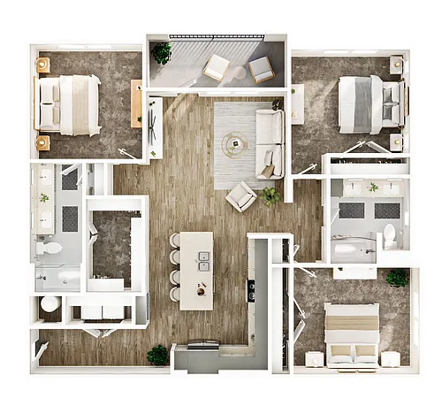 Floor plan C1
