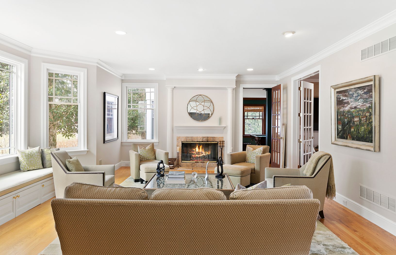  Living Room with Fireplace