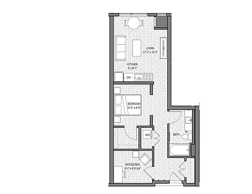 Floor plan Iron (w/ Den) - Enhanced