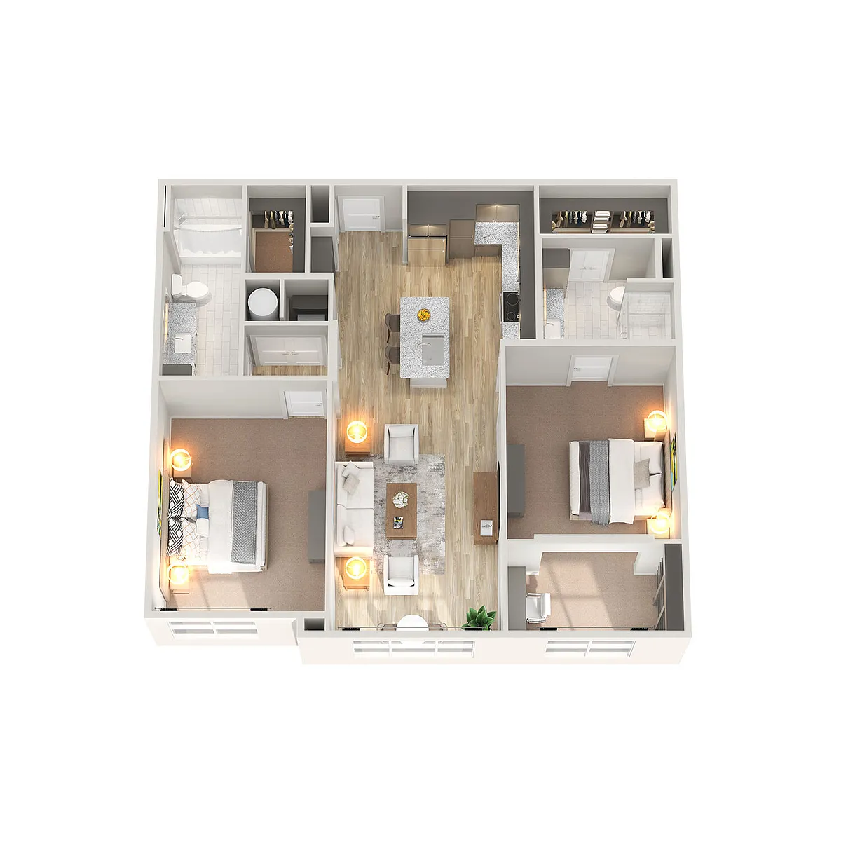 Floor plan B6
