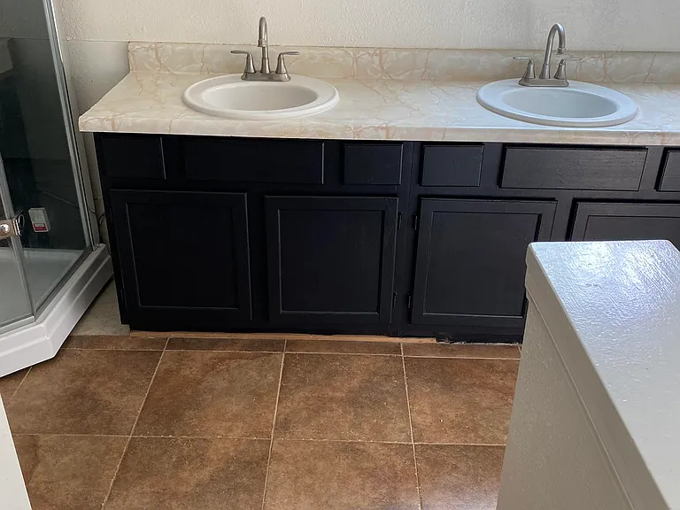 kitchen looking into other rooms