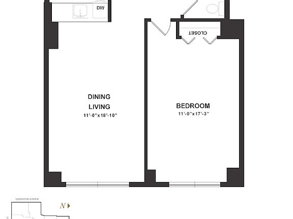 2nd image of 155 E 29th St APT 28C