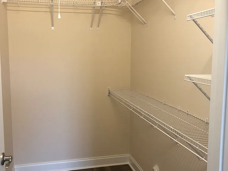 Master bedroom walk-in closet
