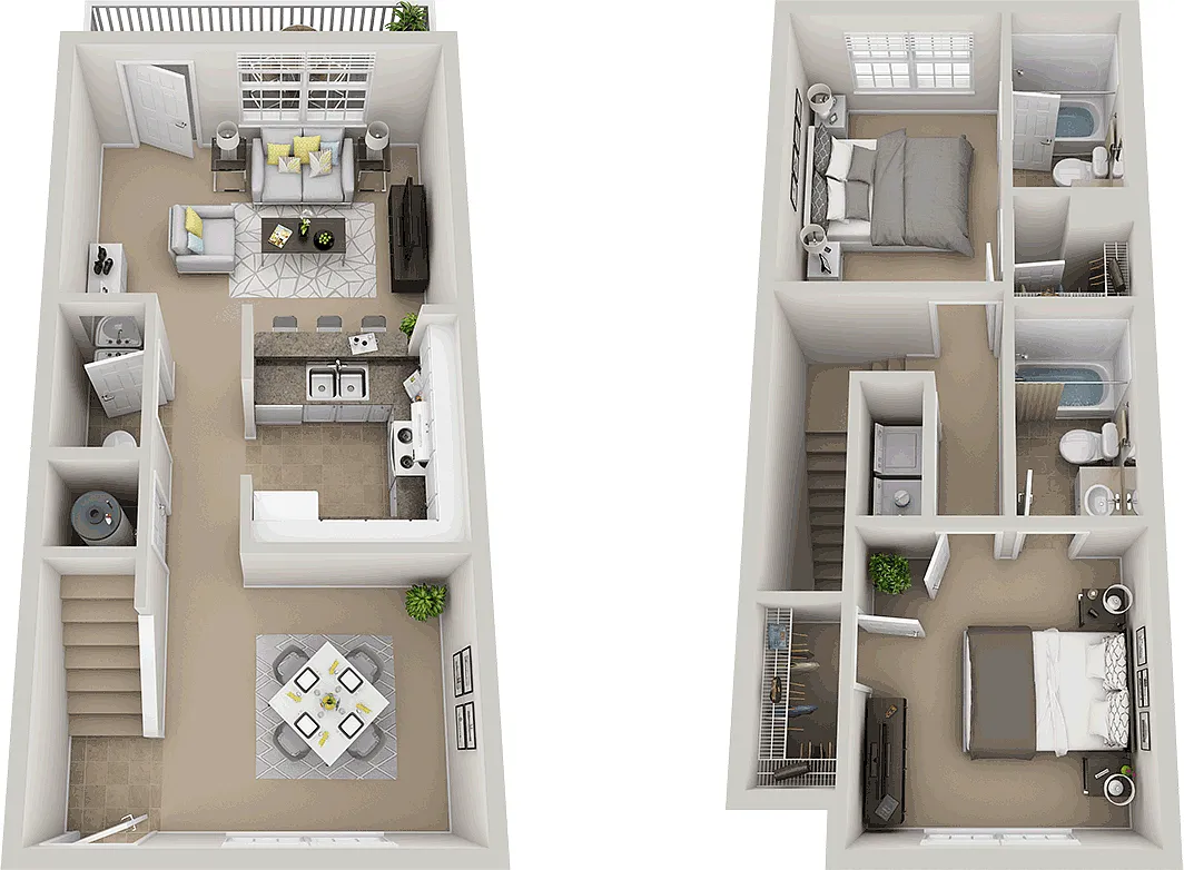 Floor plan 2B
