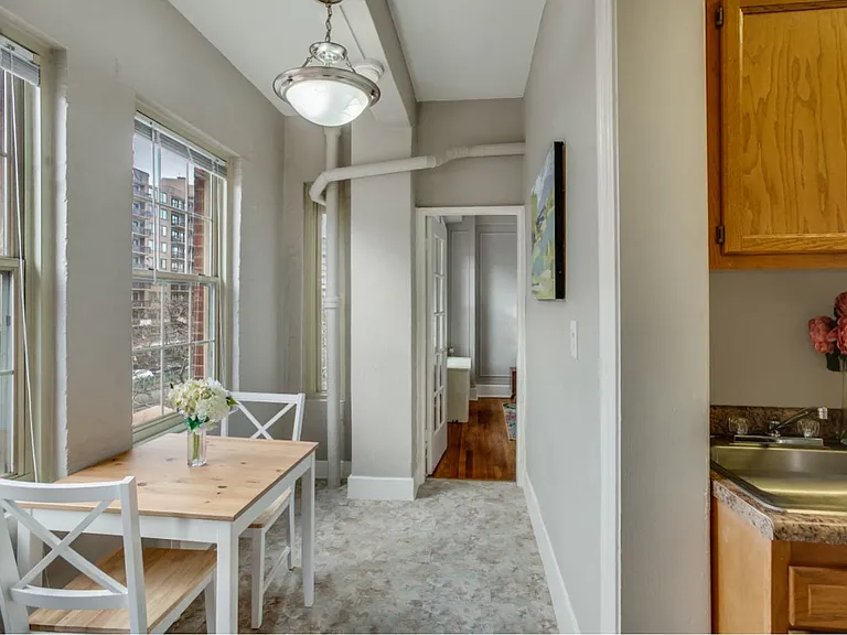 One-bedroom dining (staged)