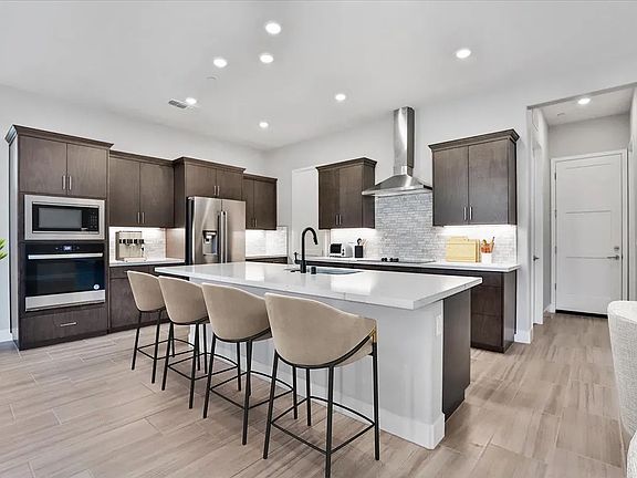 Virtually Staged Kitchen